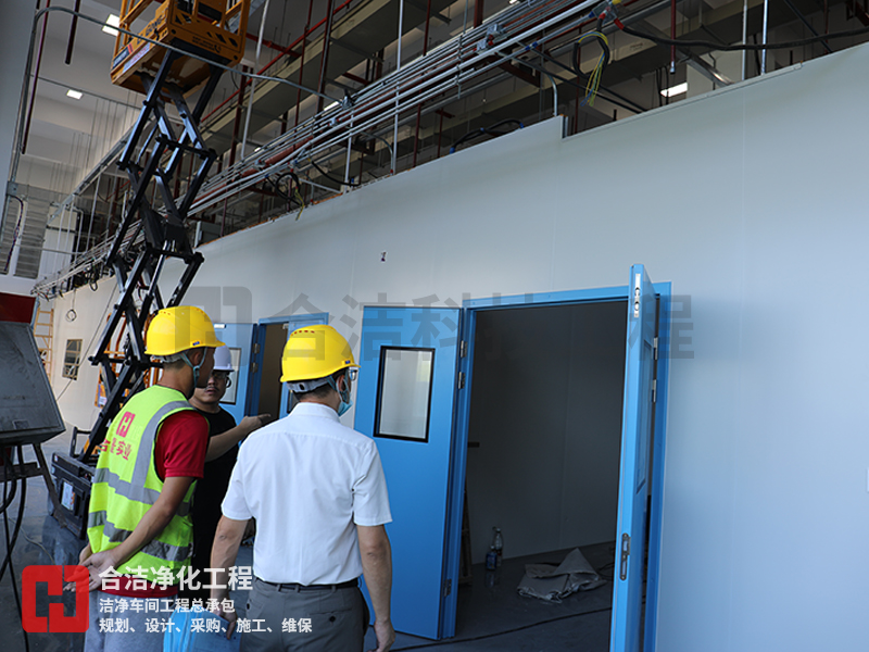 PCB潔凈廠房暖通工程的圖片